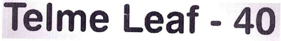 Telme Leaf - 40 logo
