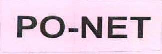 PO-NET logo