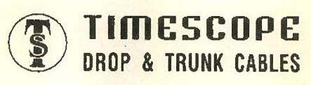 TIMESCOPE DROP & TRUNK CABLES logo