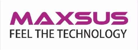 MAXSUS FEEL THE TECHNOLOGY logo