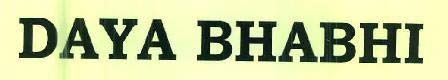 DAYA BHABHI logo