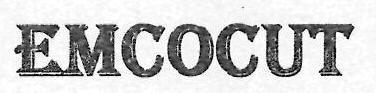EMCOCUT logo