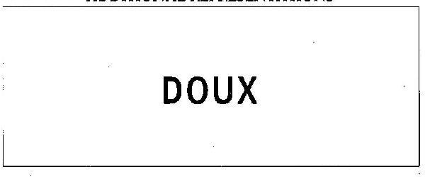 DOUX logo