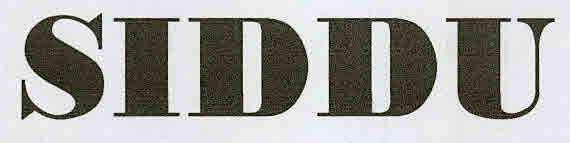 SIDDU logo