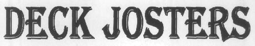 DECK JOSTERS logo