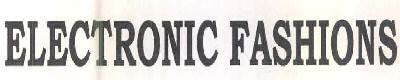 ELECTRONIC FASHIONS logo