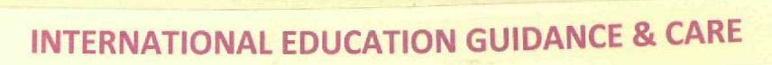 INTERNATIONAL EDUCATION GUIDANCE & CARE logo