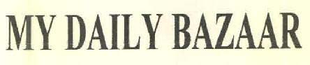 MY DAILY BAZAAR logo