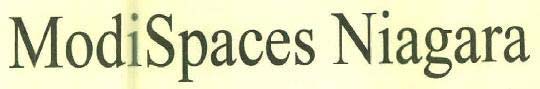 ModiSpaces Niagara logo