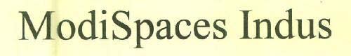 ModiSpaces Indus logo