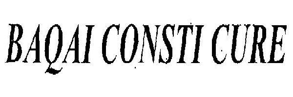 BAQAT CONSTI CURE logo