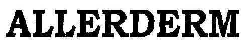 ALLERDERM logo
