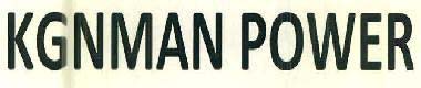 KGNMAN POWER logo
