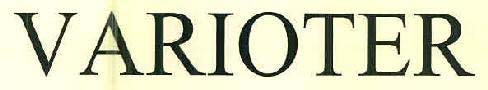 VARIOTER logo