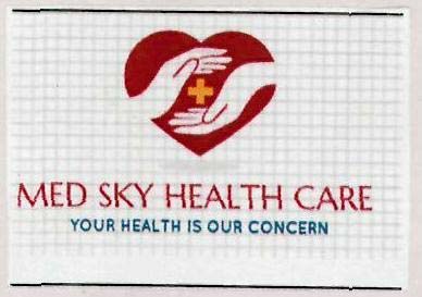 MED SKY HEALTH CARE YOUR HEALTH IS OUR CONCERN logo