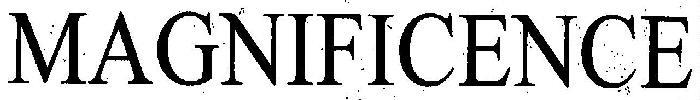 MAGNIFICENCE logo