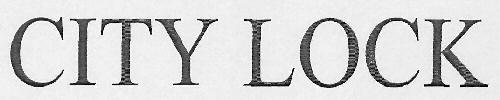 CITY LOCK logo