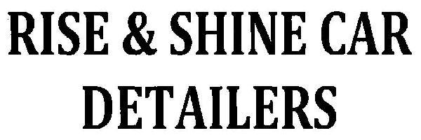 RISE & SHINE CAR DETAILERS logo