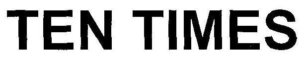 TEN TIMES logo