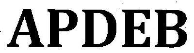 APDEB logo