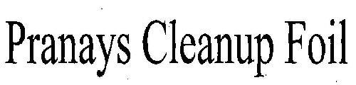 Pranays Cleanup Foil logo
