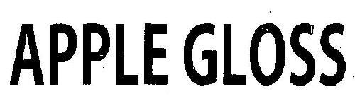 APPLE GLOSS logo