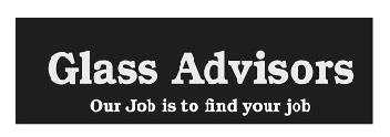 Glass Advisors Our Job is to find your job logo