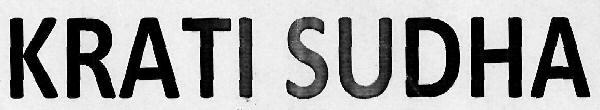 KRAT! SUDHA logo