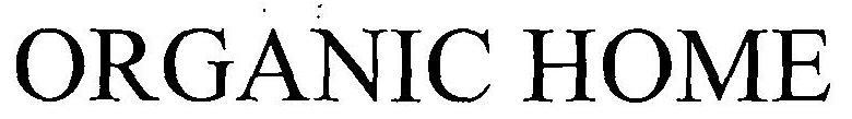 ORGANIC HOME logo