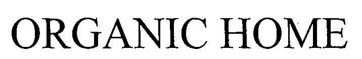 ORGANIC HOME logo