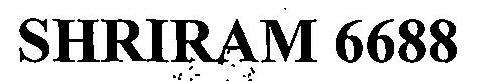 SHRIRAM 6688 logo