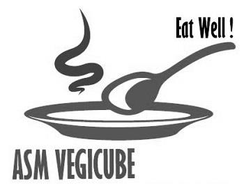 2 fat Well! ASM VEGICUBE logo