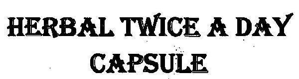HERBAL TWICE & DAY CAPSULE logo