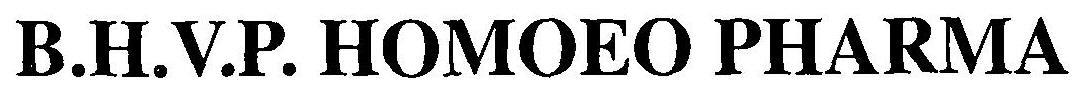 B.H.V.P. HOMOEO PHARMA logo