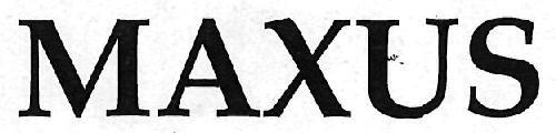 MAXUS logo