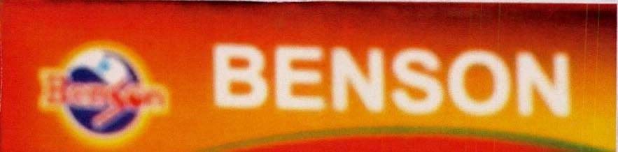 BENSON, logo