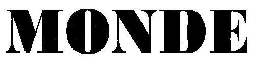 MONDE logo