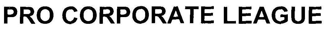 PRO CORPORATE LEAGUE logo