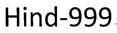Hind-999. logo