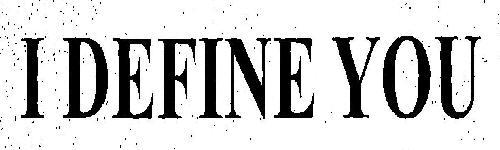 IDEFINE YOU logo