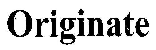 Originate logo