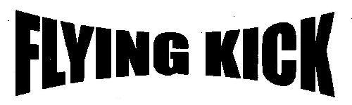 FLYING KICK logo