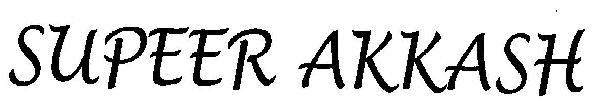 SUPEER AKKASH logo