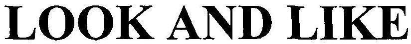 LOOK AND LIKE logo
