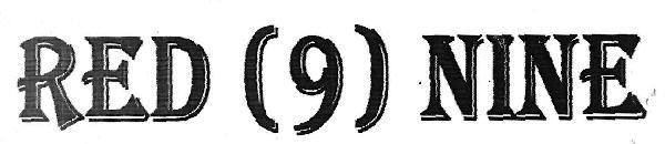RED (9) NINE logo
