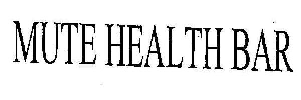 MUTE HEALTH BAR logo