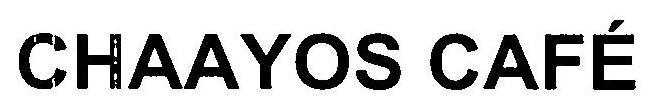 CHAAYOS CAFE logo