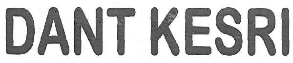 DANT KESRI logo