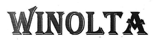 WINOLTA logo