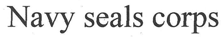 Navy seals corps logo